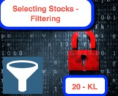 Password class #20 - Personal Basket of Stocks: Filtering