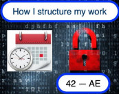 Password class #42 - How I structure my workweek